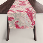 Red Lobster Viva Magenta Table Runner Gallery Image 1