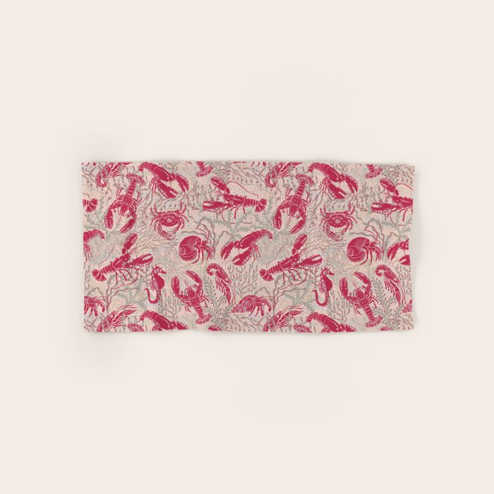 Red Lobster Viva Magenta Bath Towel Gallery Image 1