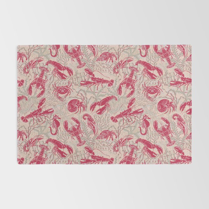 Red Lobster Viva Magenta Rug Gallery Image 2