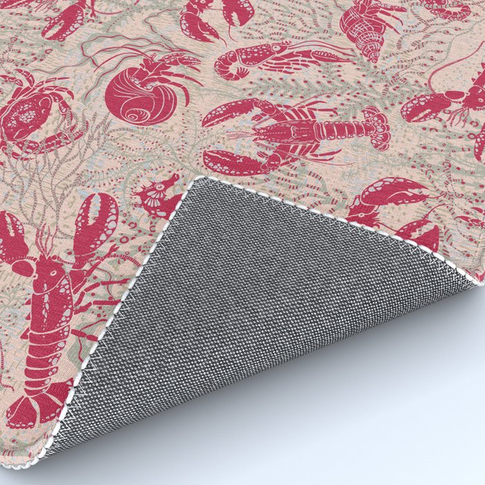 Red Lobster Viva Magenta Rug Gallery Image 4