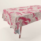 Red Lobster Viva Magenta Tablecloth Gallery Image 1