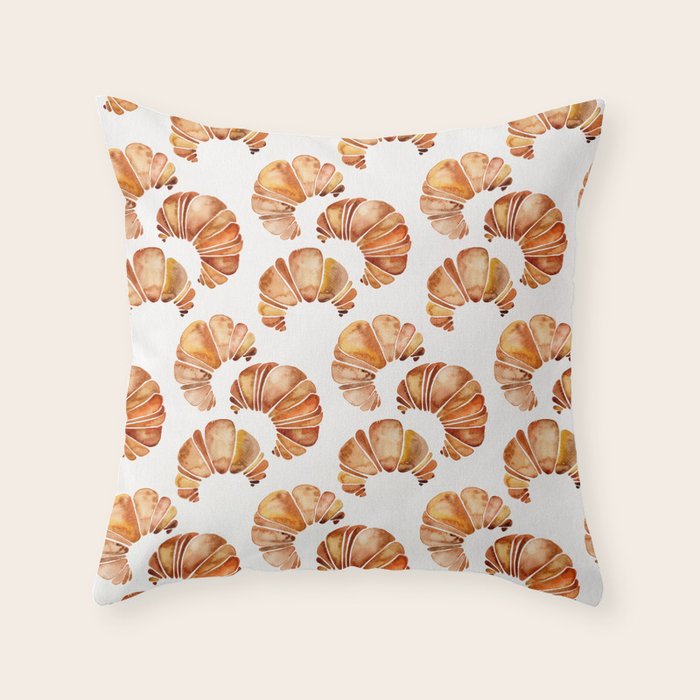 Croissant Collection Throw Pillow Gallery Image 6