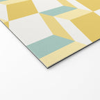 Cuboid Geometric Abstract Shapes Pattern XXXVI Welcome Mat Gallery Image 2