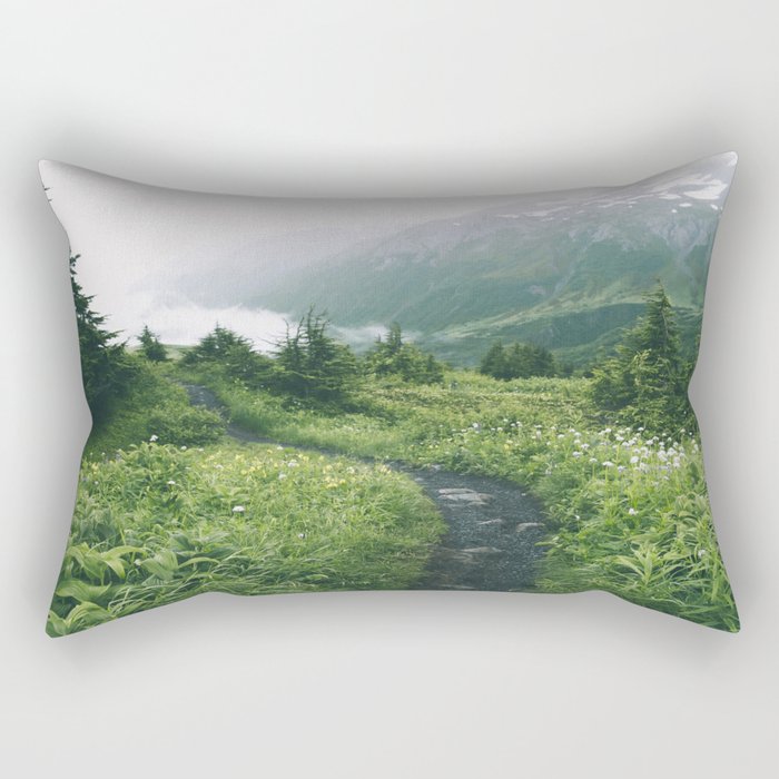 Happy Trails III Rectangular Pillow Gallery Image 2