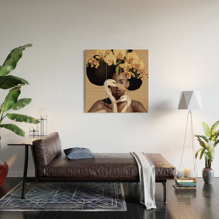 Orchid Majesty Wood Wall Art Gallery Image 2