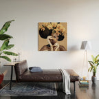 Orchid Majesty Wood Wall Art Gallery Image 2