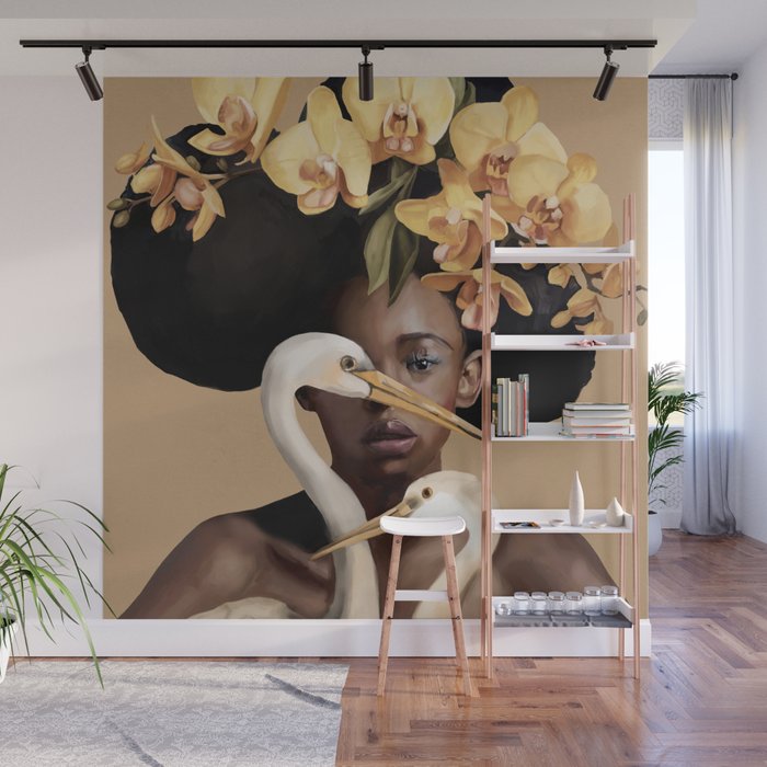 Orchid Majesty Wall Mural Gallery Image 1