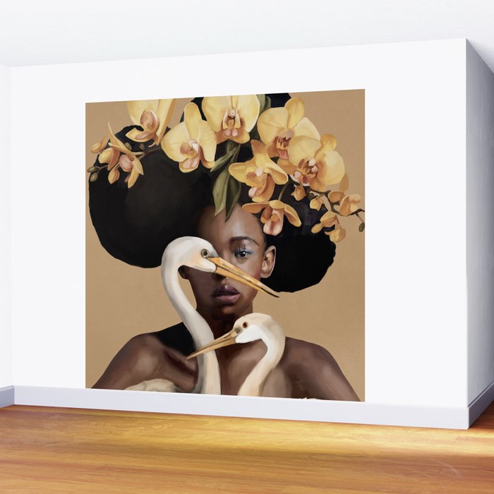 Orchid Majesty Wall Mural Gallery Image 2