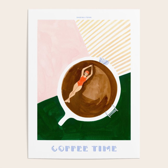 Swimming in Coffee Poster Gallery Image 4