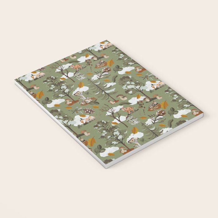Baby animals in the leafy forest G Notebook Gallery Image 3