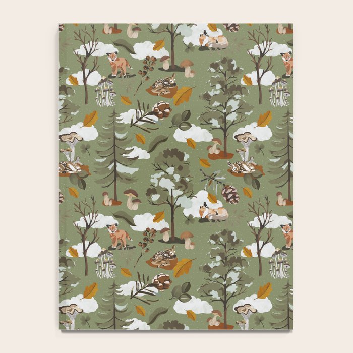 Baby animals in the leafy forest G Notebook Gallery Image 4