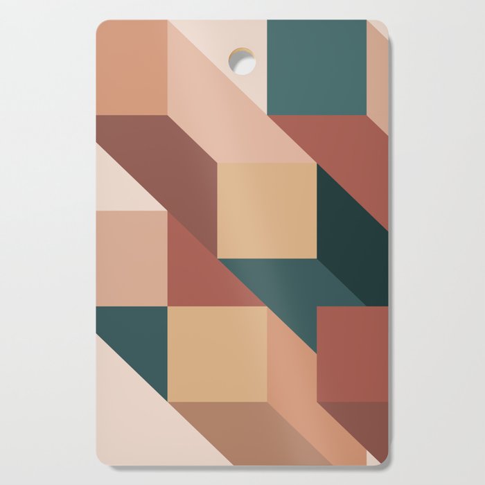 Maximalist Geometric 06A Cutting Board Gallery Image 1