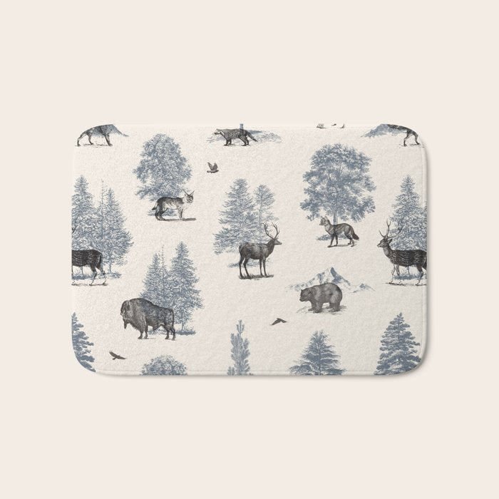 Where They Belong - Winter Bath Mat Gallery Image 1
