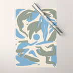 Ocean Flow  Wrapping Paper Gallery Image 1