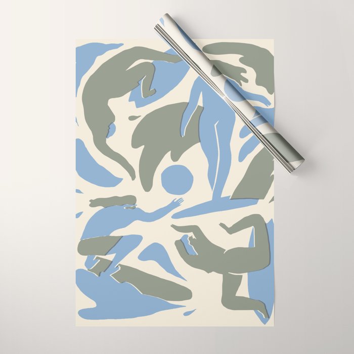 Ocean Flow  Wrapping Paper Gallery Image 1