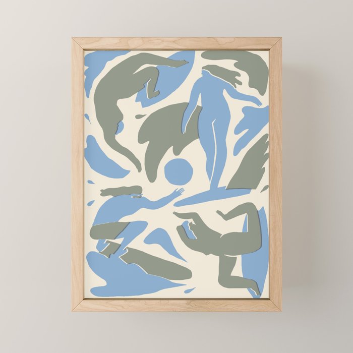Ocean Flow  Mini Art Print Gallery Image 1