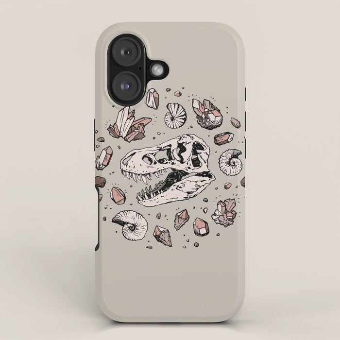 Geo-rex Vortex | Rose Quartz iPhone Case Gallery Image 1