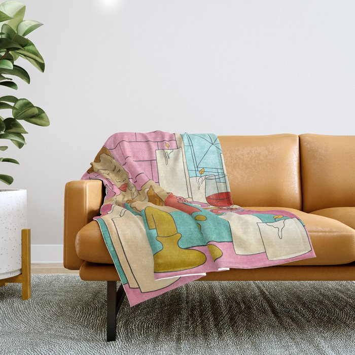 Get Lost Throw Blanket Gallery Image 1