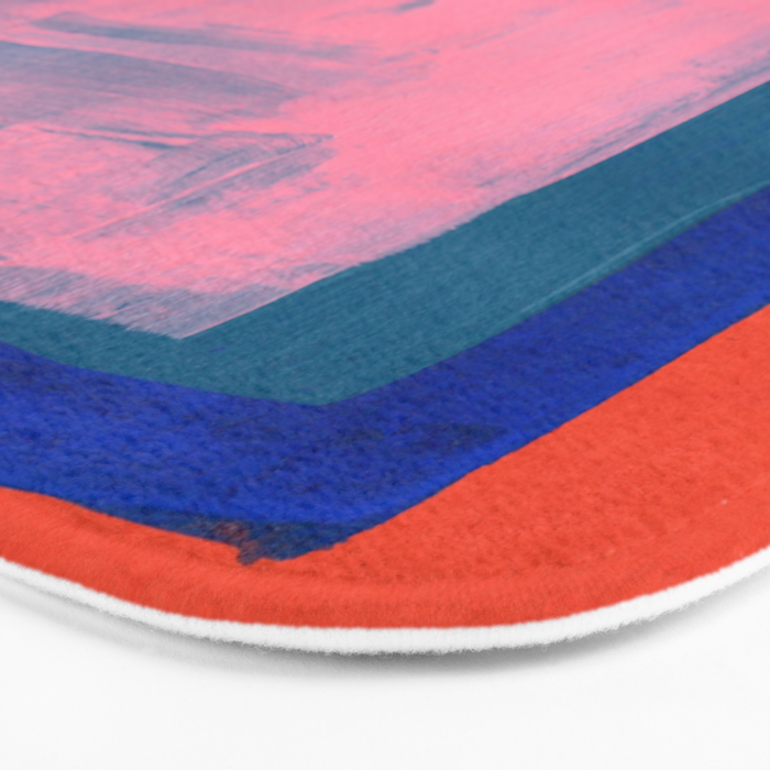 Ocean Pink Colourfield  Bath Mat Gallery Image 3