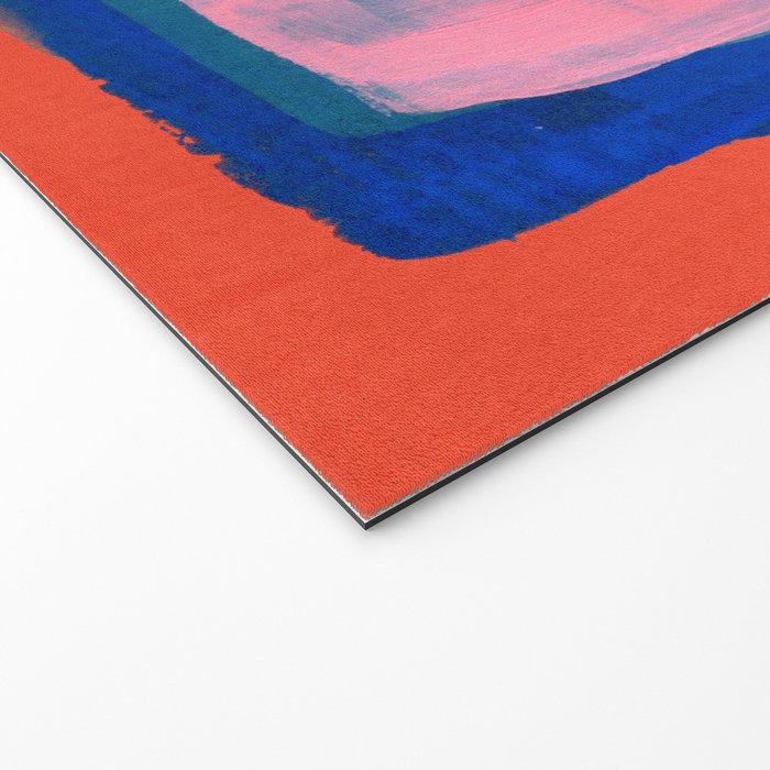 Ocean Pink Colourfield  Welcome Mat Gallery Image 2