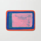 Ocean Pink Colourfield  Bath Mat Gallery Image 1