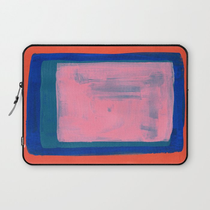 Ocean Pink Colourfield  Laptop Sleeve Gallery Image 1