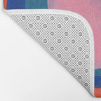 Ocean Pink Colourfield  Bath Mat Gallery Image 2