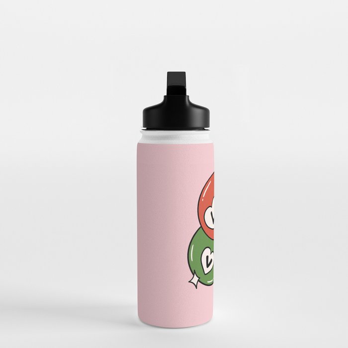 Love Pool Balls Water Bottle Gallery Image 3