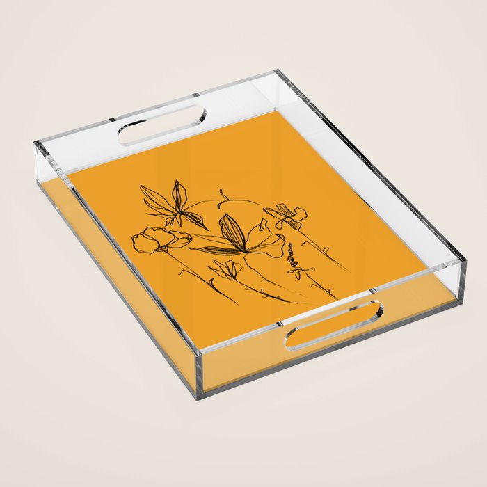 Remember The Small Joys Of Spring Acrylic Tray Gallery Image 1