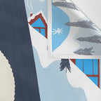 Apres Ski Wall Tapestry Gallery Image 3