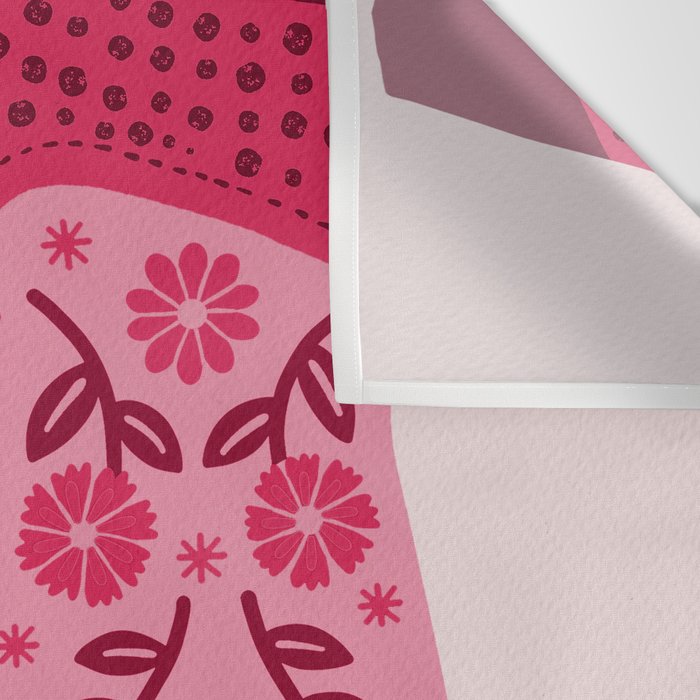 Cowgirl Boots - Hot Pink Wall Tapestry Gallery Image 3