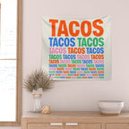 253 Tacos Wall Tapestry Gallery Image 2