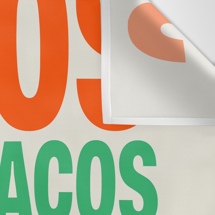 253 Tacos Wall Tapestry Gallery Image 3