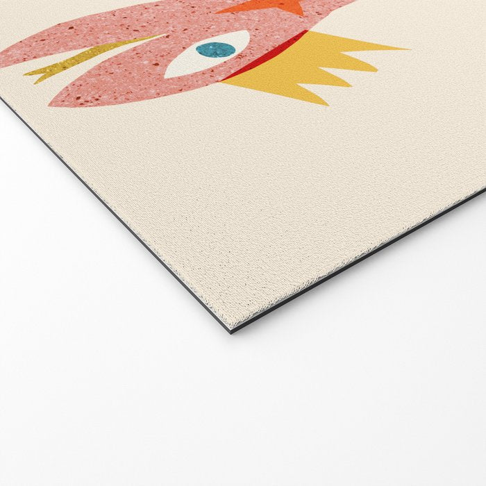 Abstraction_LITTLE_KING_COBRA_SNAKE_CUTE_ADORABLE_POP_ART_0916A Welcome Mat Gallery Image 2