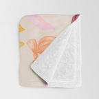 Pastel Watercolor Bow Ties Throw Blanket Gallery Image 3