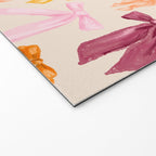 Pastel Watercolor Bow Ties Welcome Mat Gallery Image 2