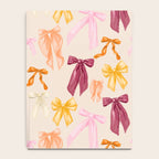 Pastel Watercolor Bow Ties Notebook Gallery Image 4