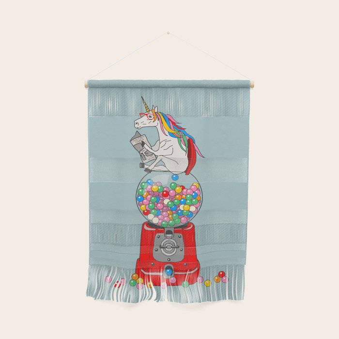 Unicorn Gumball Poop Wall Hanging Gallery Image 1