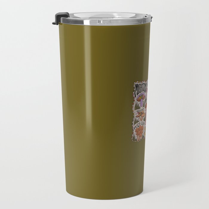 Mushrooms of Washington Travel Mug Gallery Image 3