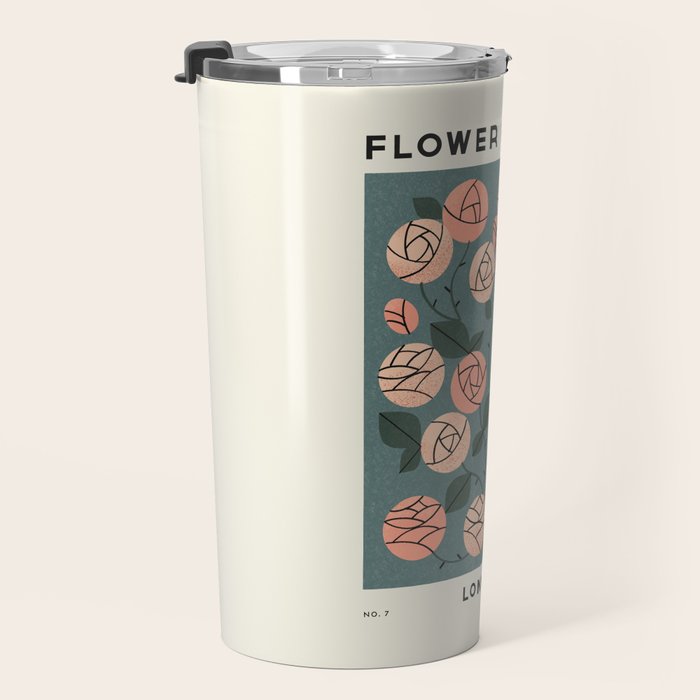 Flower Market No. 7 Travel Mug Gallery Image 3