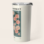 Flower Market No. 7 Travel Mug Gallery Image 2
