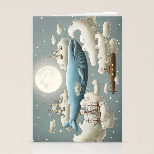 Ocean Meets Sky Stationery Card Gallery Image 1