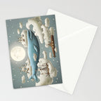 Ocean Meets Sky Stationery Card Gallery Image 2