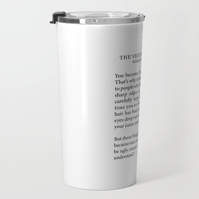 Becoming Real, Velveteen Rabbit Travel Mug Gallery Image 3