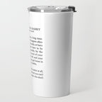 Becoming Real, Velveteen Rabbit Travel Mug Gallery Image 2