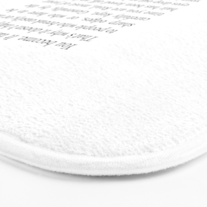 Becoming Real, Velveteen Rabbit Bath Mat Gallery Image 3
