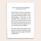 Becoming Real, Velveteen Rabbit Notebook Gallery Image 4