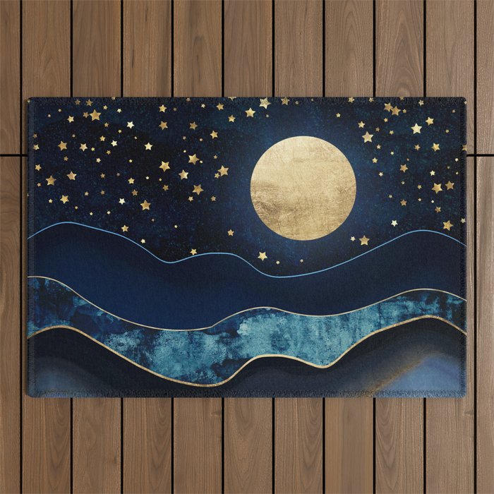 Golden Moon Outdoor Rug Gallery Image 1