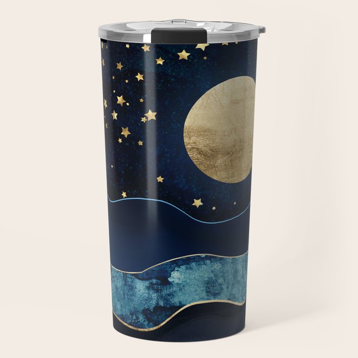 Golden Moon Travel Mug Gallery Image 1
