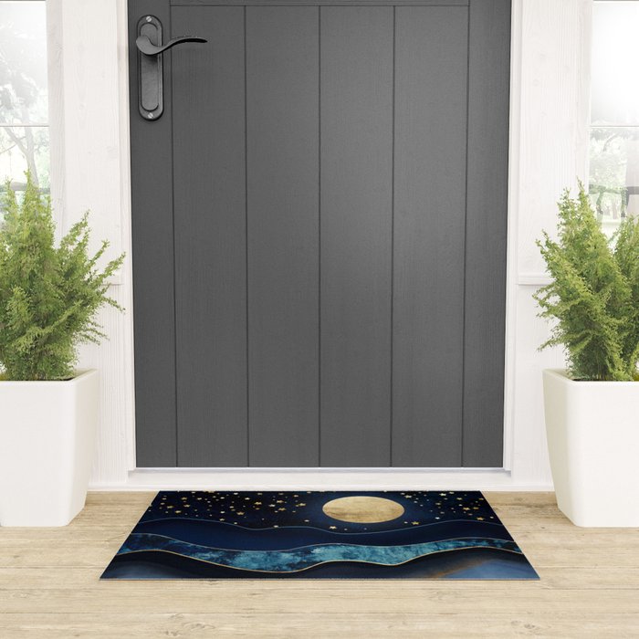 Golden Moon Welcome Mat Gallery Image 3